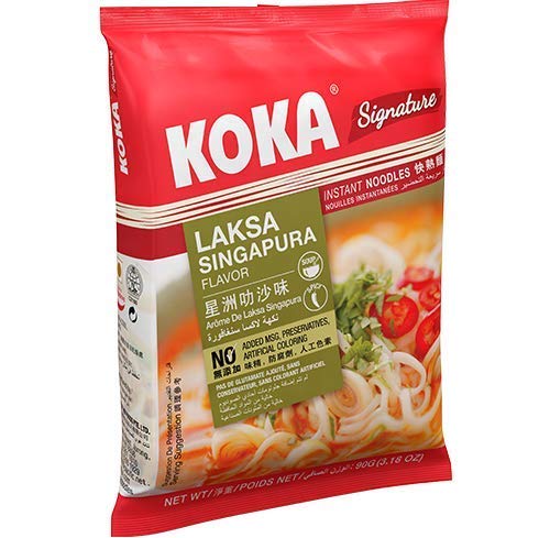 Koka - Noodles gusto Laksa Singapura - 85g