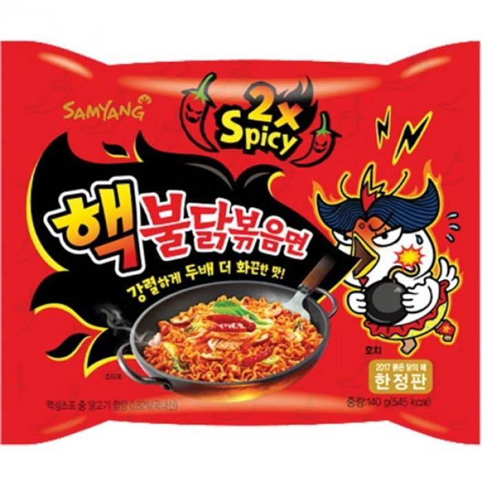 Samyang Noodles Korea - 2 x Spicy - 140g - Snack Dojo