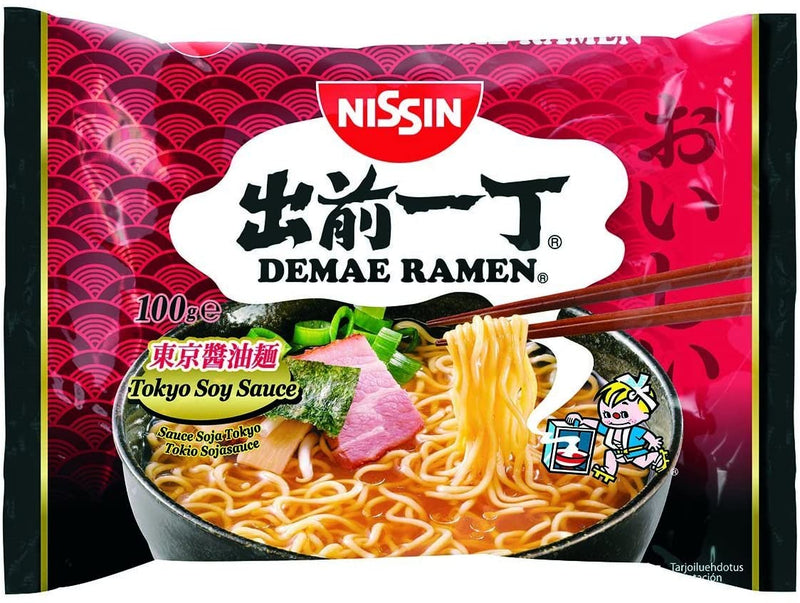 Nissin - Demae Noodles gusto Tokyo Soy Sauce - 100g