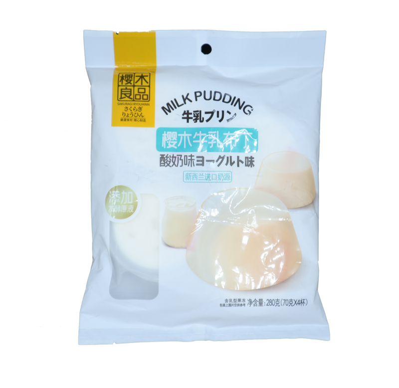 Sakuragi - Budino gusto Yogurt - 280g - Snack Dojo
