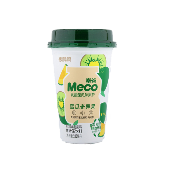 Xiangpiaopiao - Meco Bevanda allo yogurt Gusto Kiwi & Melone - 280ml