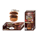 LavaBites - Biscotti ripieni di crema al Cioccolato Double (20Pz) - 200g