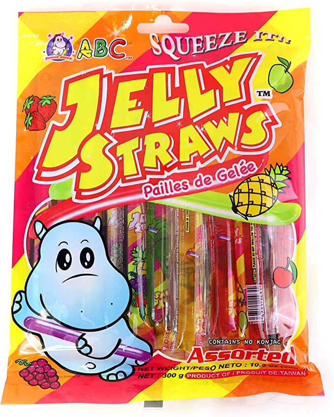 ABC Jelly Straws (Gelatina)- 300g