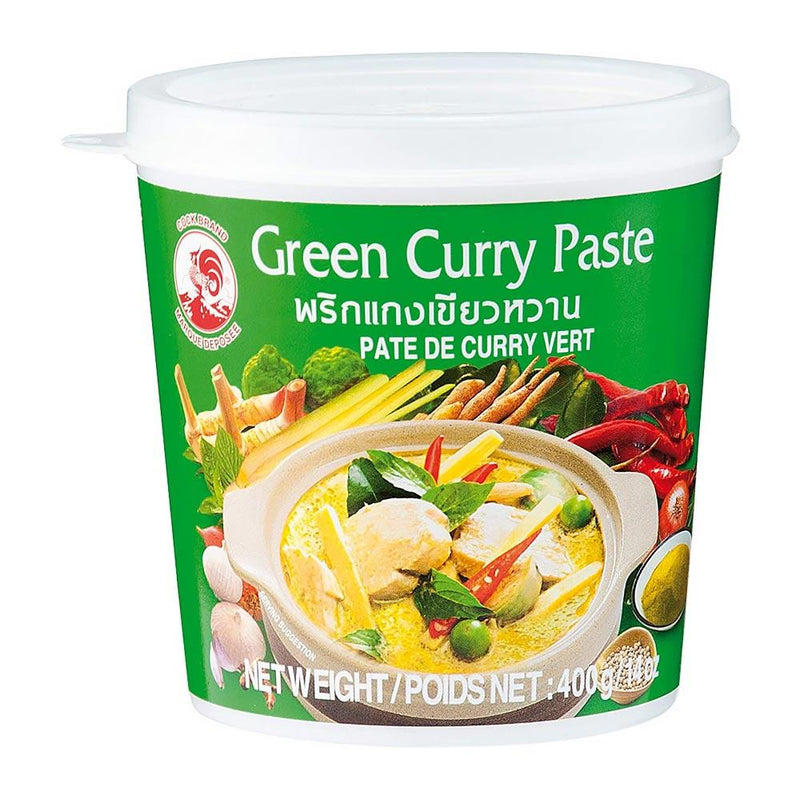Cock Brand Curry Verde in pasta tailandese - 400g