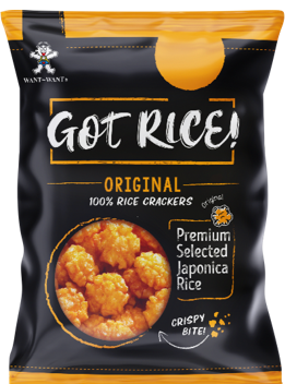 Want Want - Got rice mini crack di riso gusto classico (Premium Japonica Rice) - 85g