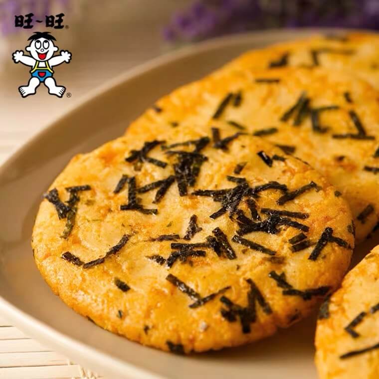 WangWang - Cracker di riso gusto alghe - 160g