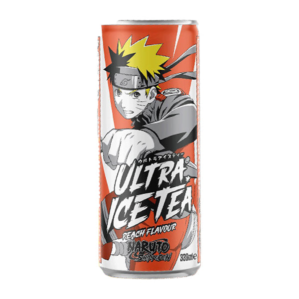Ultra Ice Tea Naruto Tè Bio Gusto Pesca (Naruto) - 330ml
