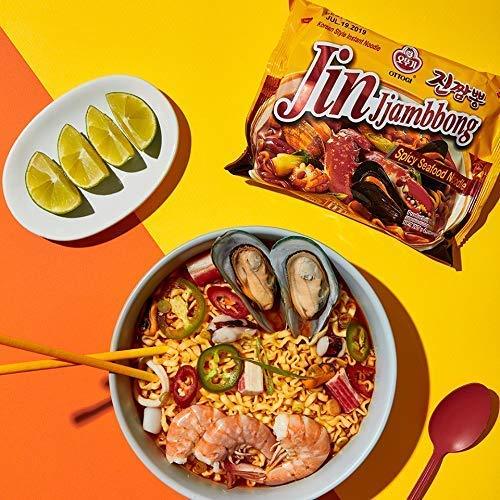 Ottogi - Jin Jjambbong Spicy Seafood Noodle - 130g