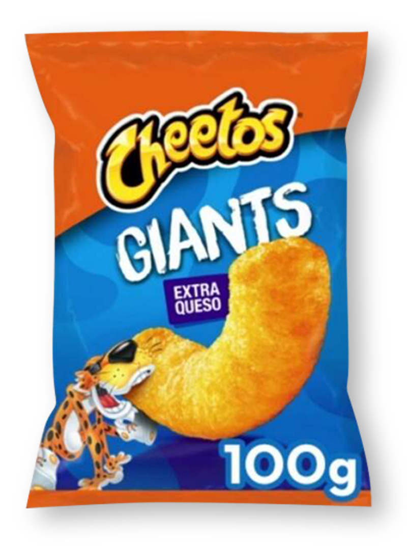 Cheetos Giants (Extra Cheese) - 100g
