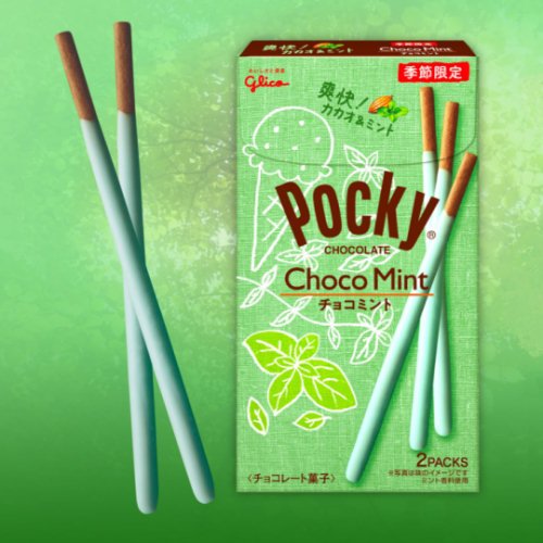 Glico - Pocky giapponese Gusto Choco Mint - 65,4g