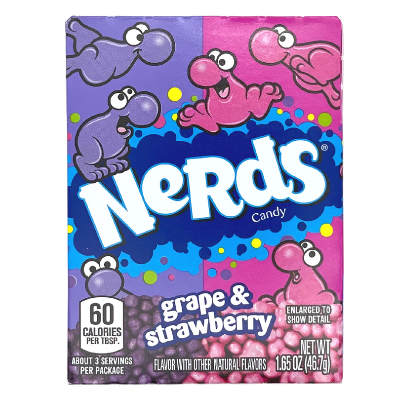 Nerds Grape & Strawberry - 46,7g