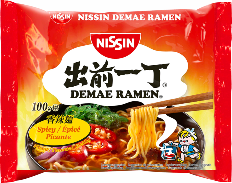 Nissin - Demae Noodles gusto Piccante - 100g