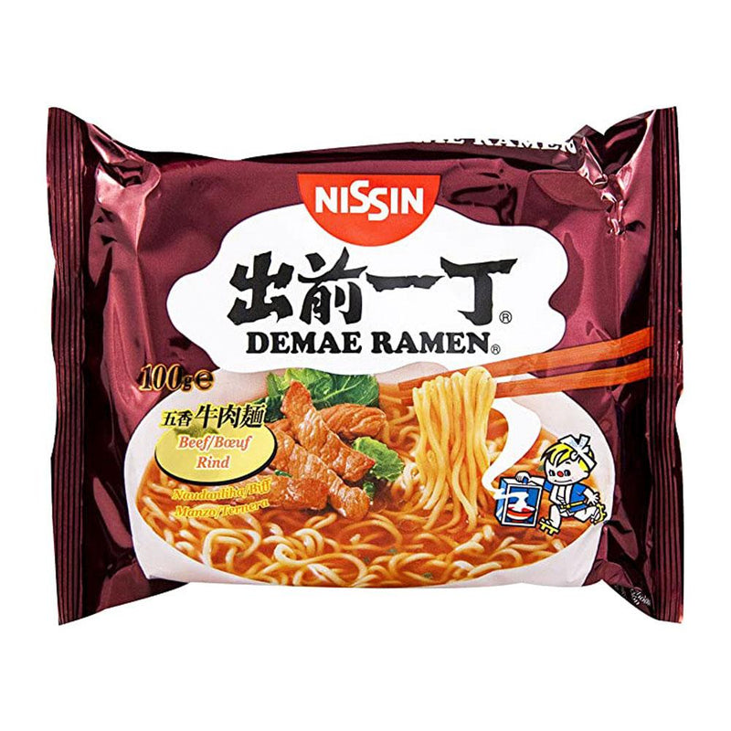 Nissin - Demae Noodles gusto Manzo - 100g