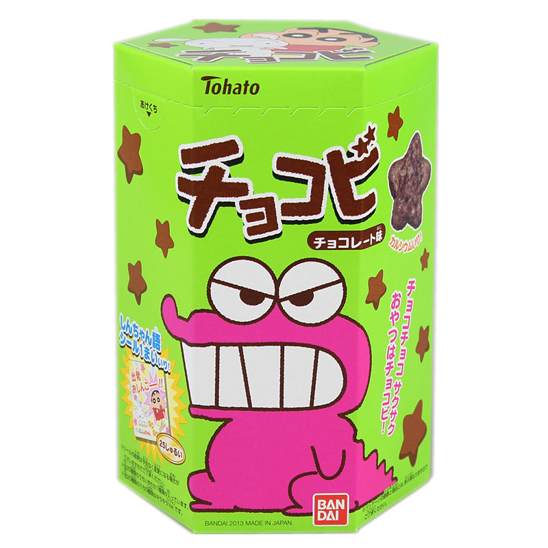 Tohato - Crayon Shin Chan Biscotti giapponesi gusto Cioccolato - 25g - Snack Dojo