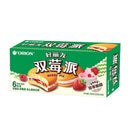 Orion - Tortina gusto Fragola & Lampone - 138g - Snack Dojo