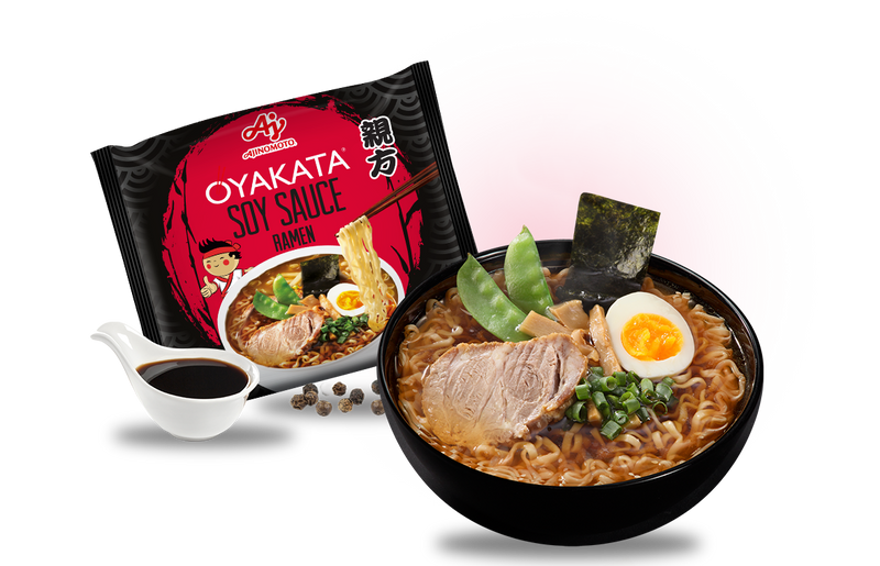 Ajinomoto Oyakata Noodles gusto salsa di soia - 83g