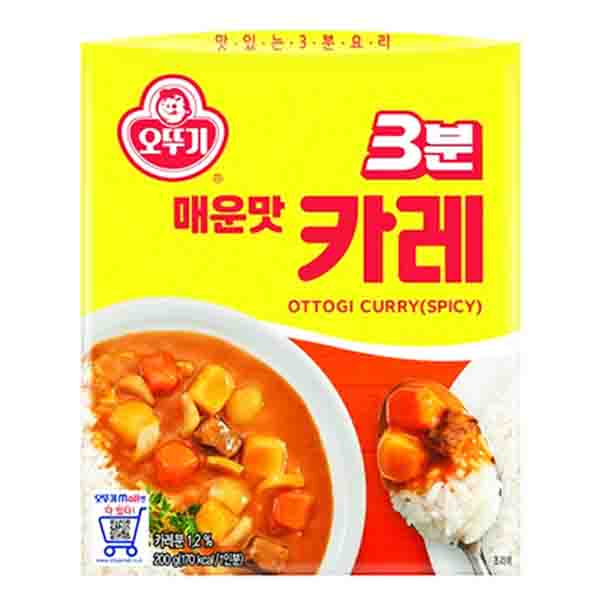 Ottogi - Curry piccante in 3 minuti (Spicy) - 200g