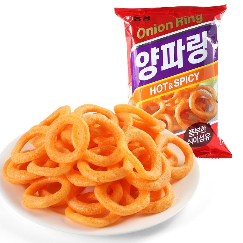 Nongshim - Onion Rings Gusto Hot & Spicy - 50g - Snack Dojo
