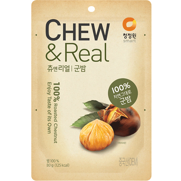Ofood - Chew & Real Snack Castagna - 80g