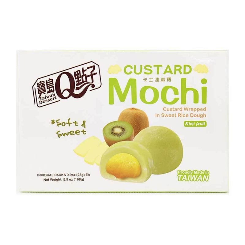 Idea Q Mochi - Crema Mochi Kiwi - 168g - Snack Dojo