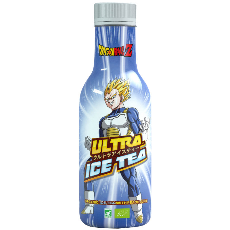 Ultra Ice Tea - Te biologico al gusto di Pesca (DragonBallZ - Vegeta) - 500ml