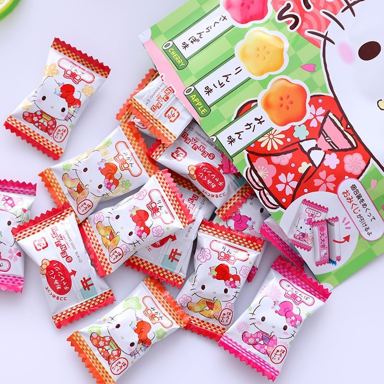 Senjaku Hello Kitty caramelle forma sakura gusto frutta - 65g