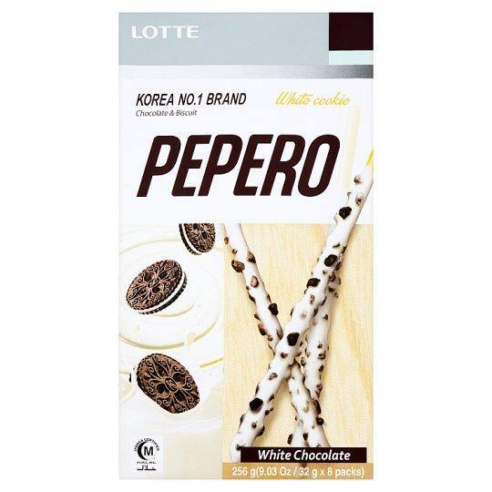Lotte - Pepero gusto White Chocolate - 32g - Snack Dojo