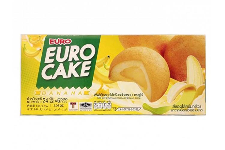 Euro Cake - Tortina Banana - 144g - Snack Dojo