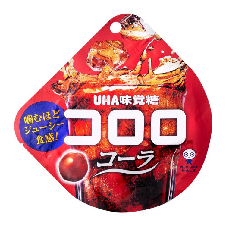 Uha - Caramelle gommose Giappoense Gusto Cola - 40g