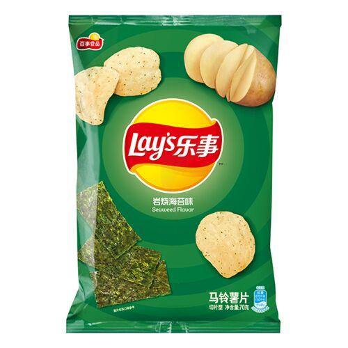 Lay's - Alghe Giapponesi - 70g - Snack Dojo
