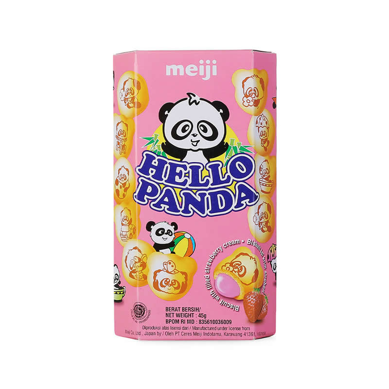 Meiji - Hello Panda Gusto Fragola - 50g