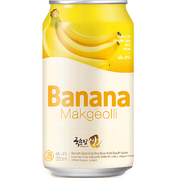 Kooksoondang - Makgeolli 4% Gusto Banana - 350ml
