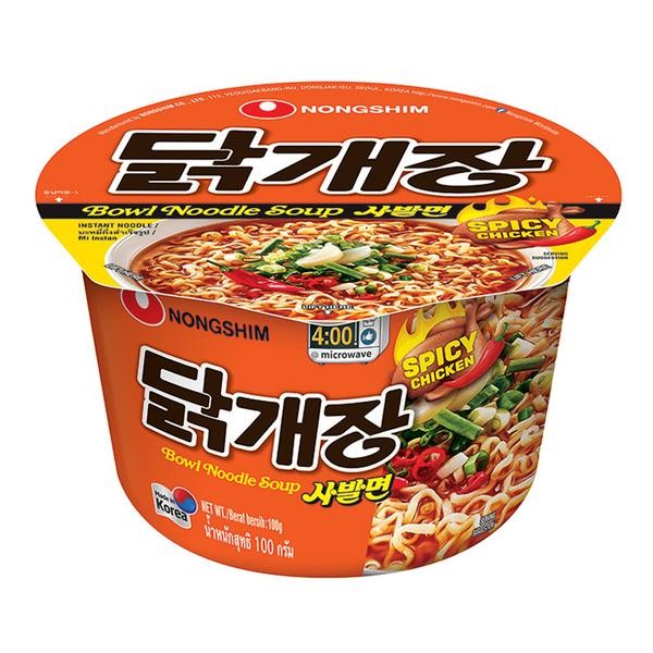 Nongshim - Big Bowl Noodles gusto Hot Chicken - 100g