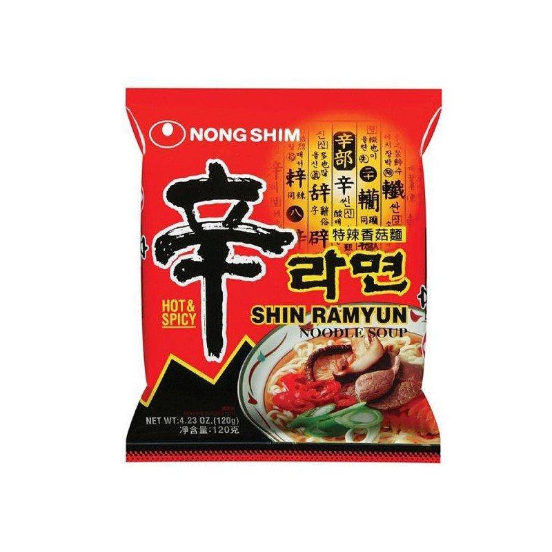 Nongshim - Noodles Hot Spicy gusto Originale - 120g - Snack Dojo
