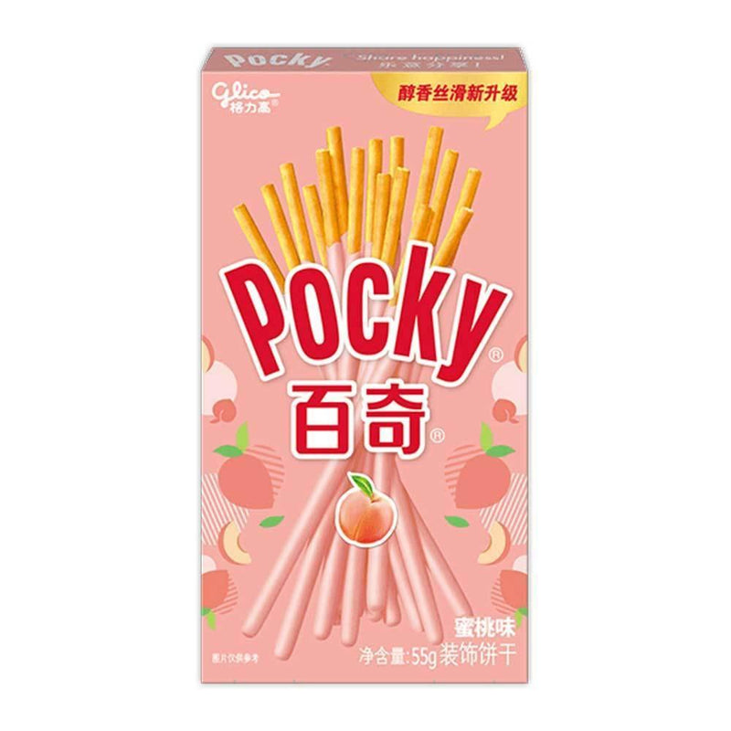 Pocky - Pesca - 55g - Snack Dojo