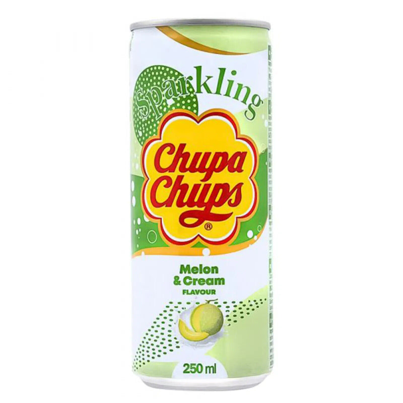 Chupa Chups  Bevanda Frizzante gusto Melone e Cream - 250ml