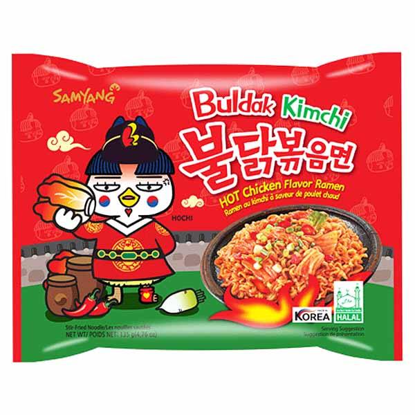 Samyang Noodles Korea - Kimichi Spicy - 135g - Snack Dojo