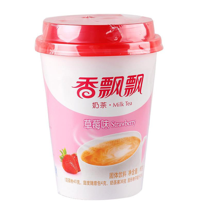 Xiangpiaopiao Instant Milk Tea - Fragola - 80g - Snack Dojo