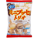 Tenkei - Mini Bouchee Trio Gusto Cioccolato, Formaggio e Vaniglia - 140g