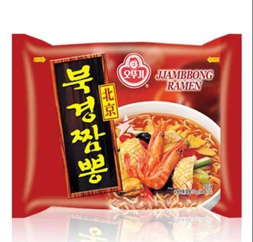 Ottogi - Beijing Jjambbong Ramen (Spicy Seafood Noodle) - 120g