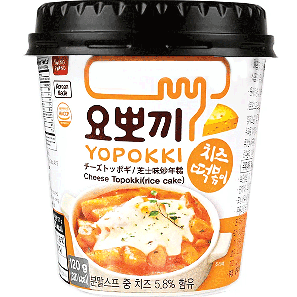 Yopokki - Cheese Topokki istantanei - 120g